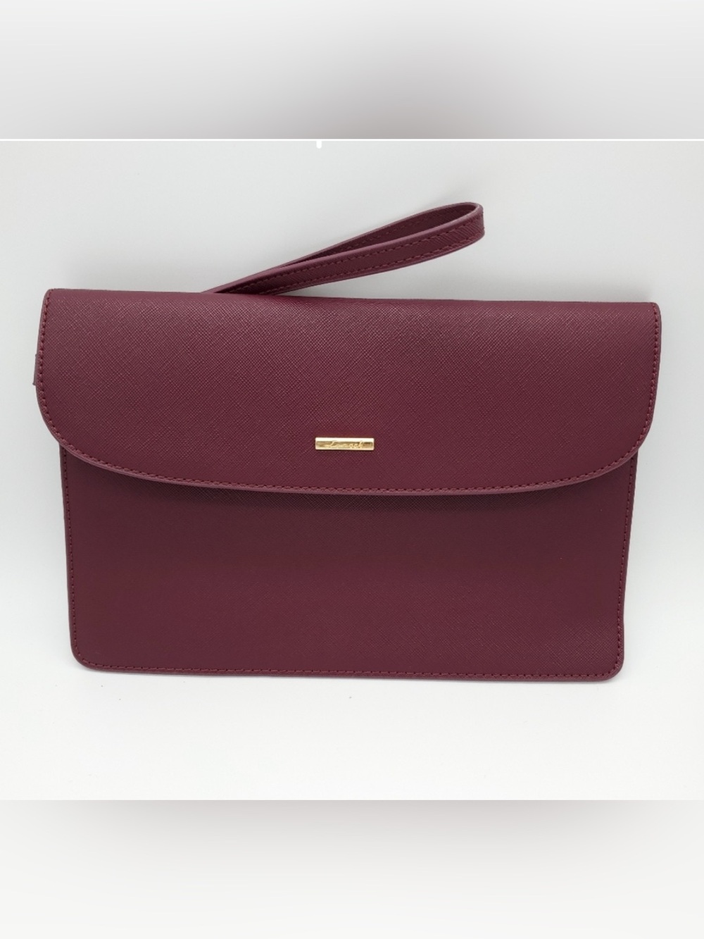 NWT Lovevook Wallet, Clutch, or convertible Crossbody bag, burgundy, with straps